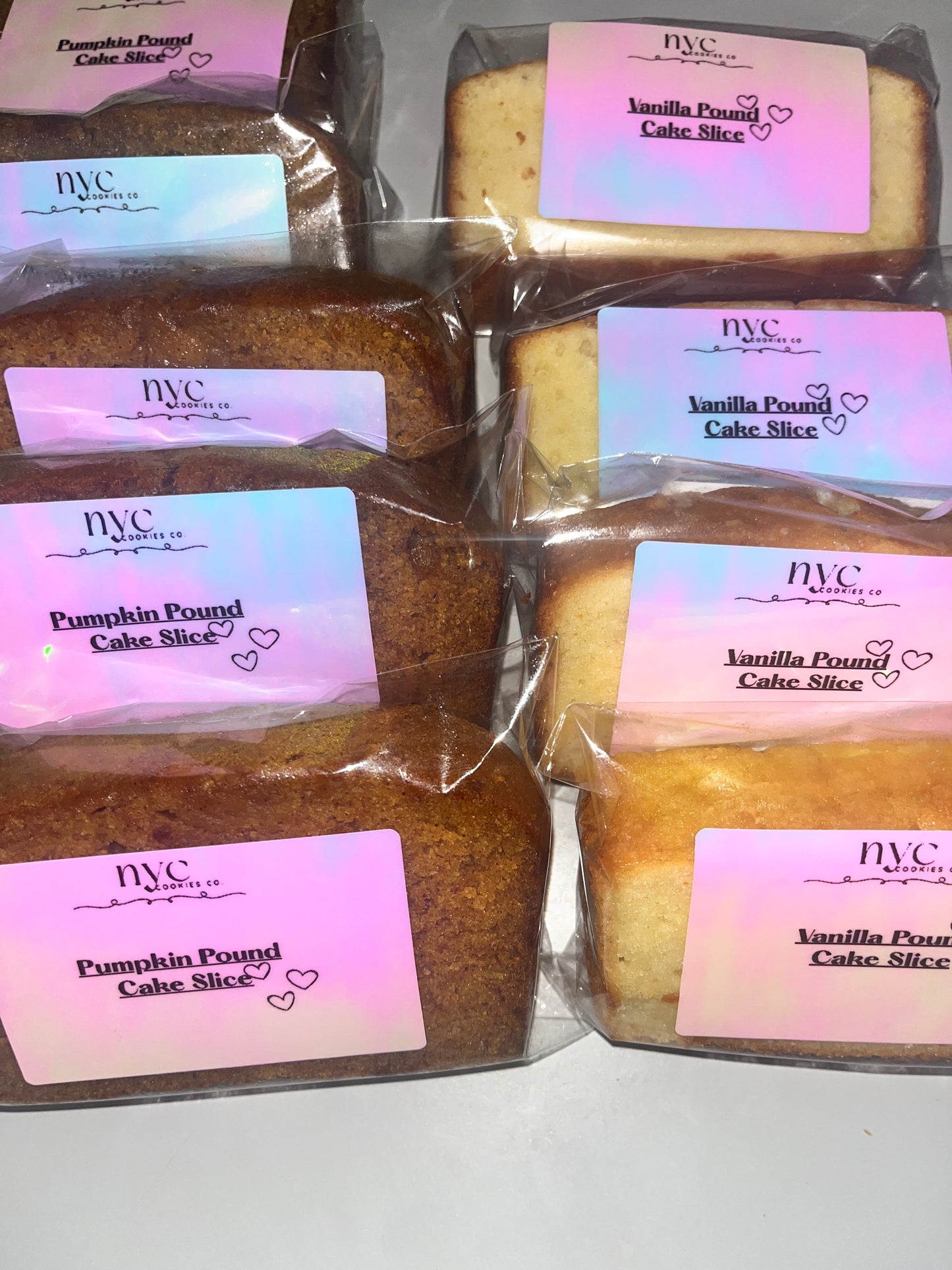 Pumpkin Pound Cake Slice