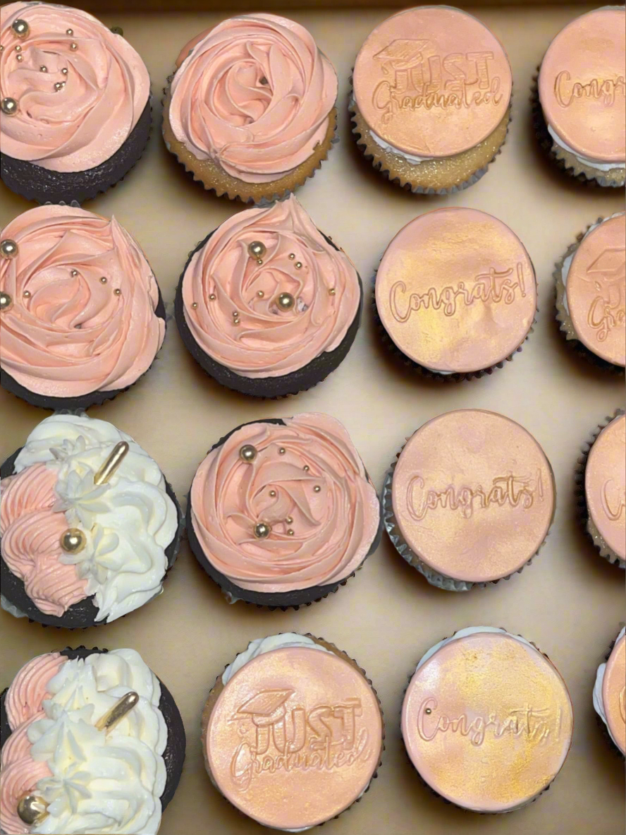 Graduation Cupcakes- Dozen (12)