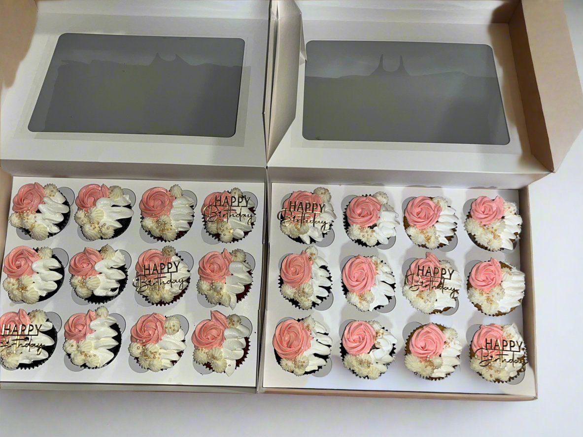 Birthday Cupcakes- Dozen (12)