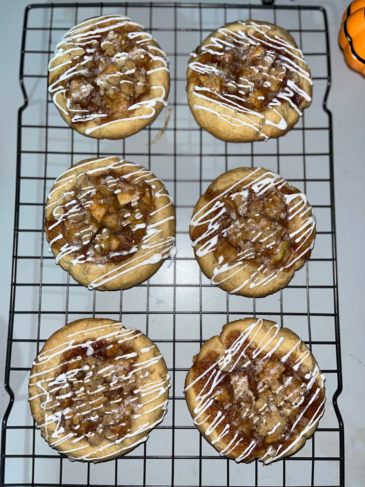 Apple pie Crumble Cookie