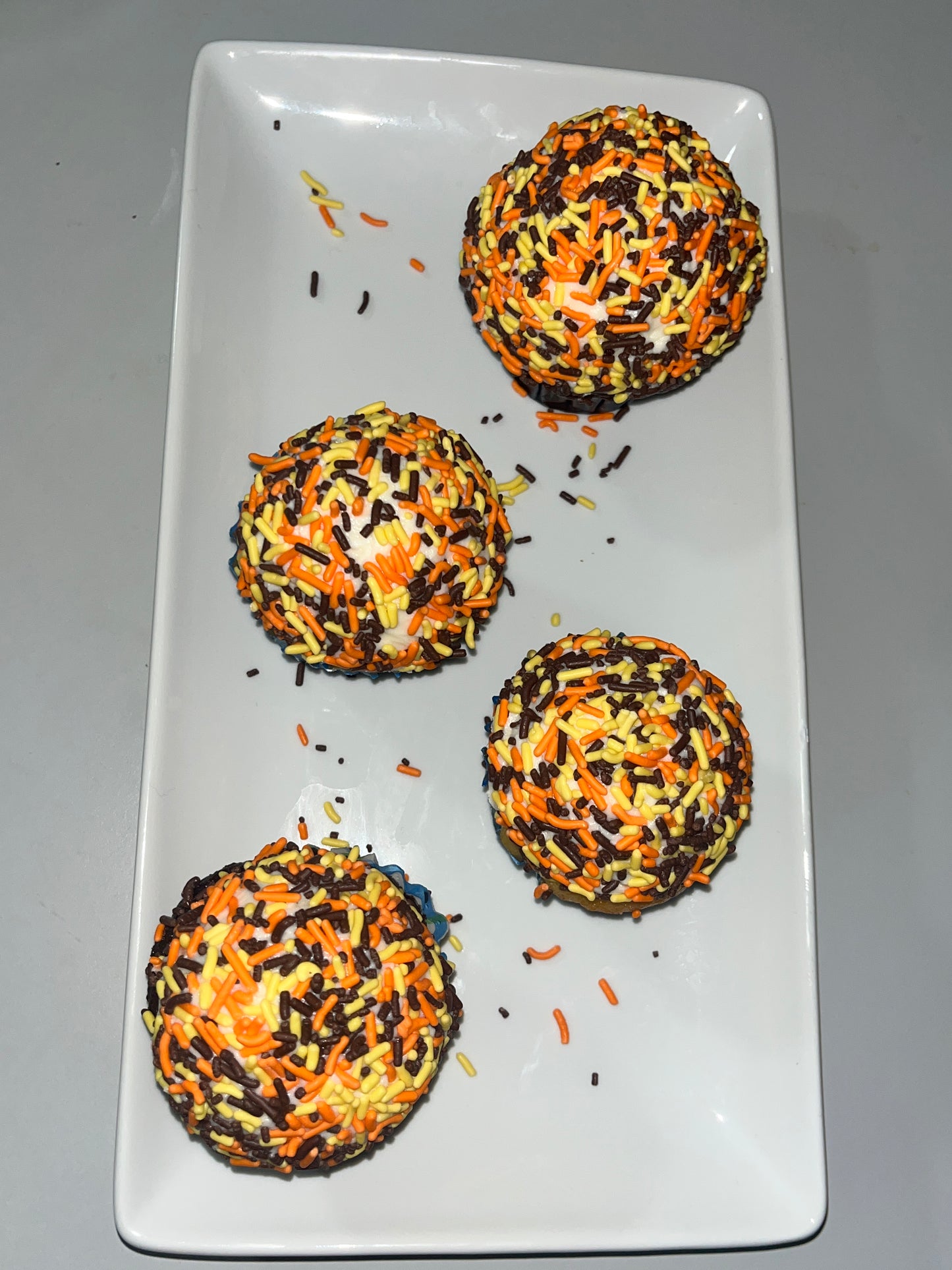 Seasonal sprinkles cupcake assortment