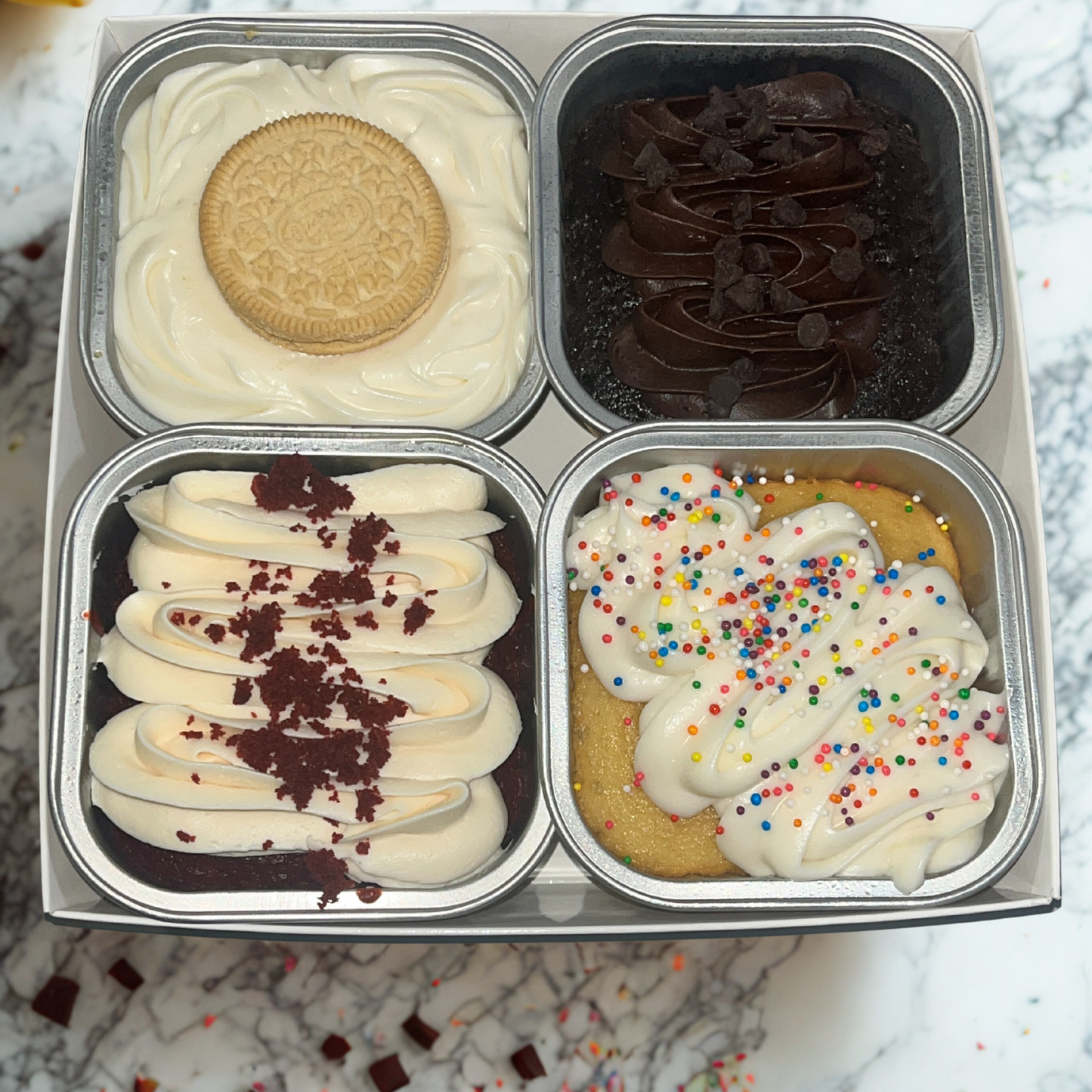 Mini Cake Flight- The Classics